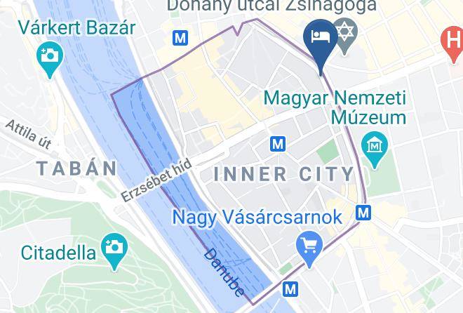 Budapest 5 Kerulet - Budapest Panorama Central Maps