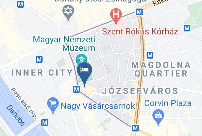 Budapest 8 Kerulet - Budapest Passage 1 Maps