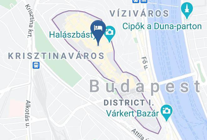 Budavar Vendeghaz Map