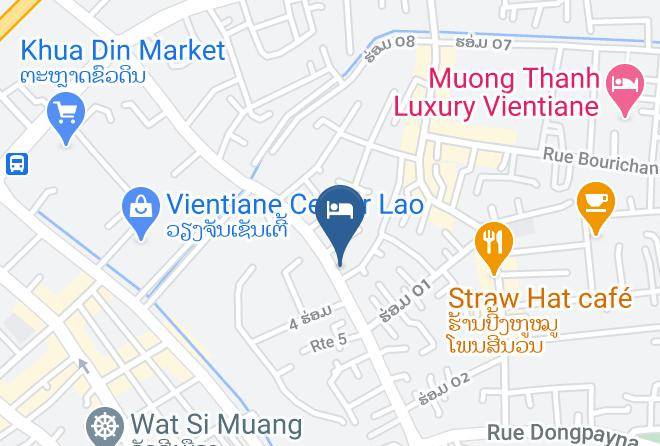 Vientiane - Budchadakham Hotel Maps
