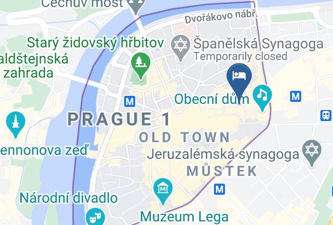 Prague - Buddha Bar Hotel Prague Maps