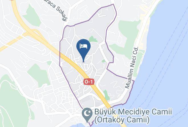 Besiktas - Bude Suit Istanbul Maps
