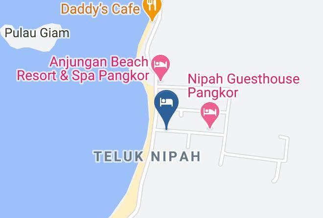 Dinding - Budget Beach Resort Maps