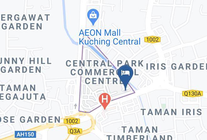 Bahagian Kuching - Budget & Comfort Maps