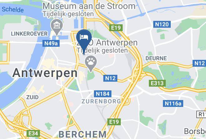 Antwerp - Budget Flats Antwerp Maps