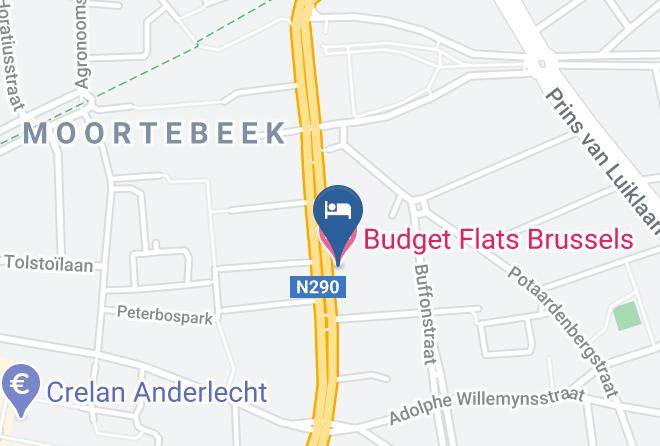 Anderlecht - Budget Flats Brussels Maps