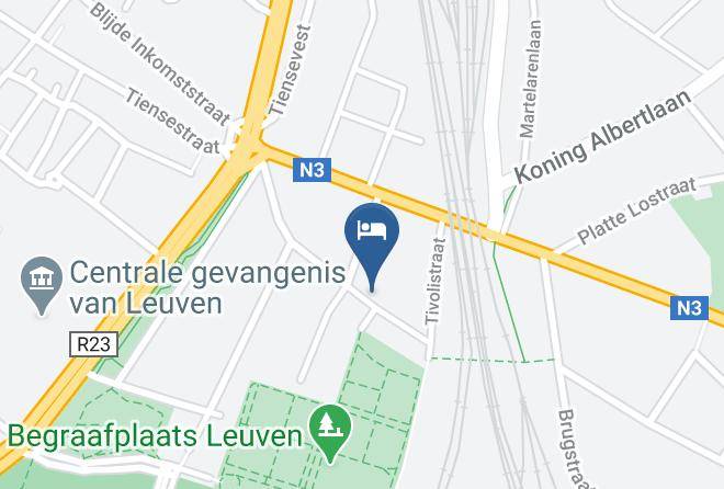 Flemish Brabant - Budget Flats Leuven Maps