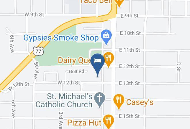Dakota - Budget Host Maps
