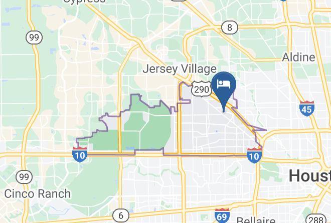 Harris - Budget Host Hempstead Inn Maps