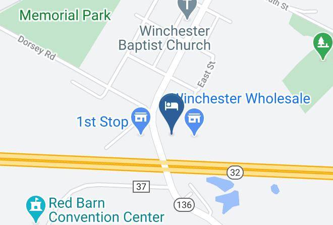 Adams - Budget Host Inn Maps