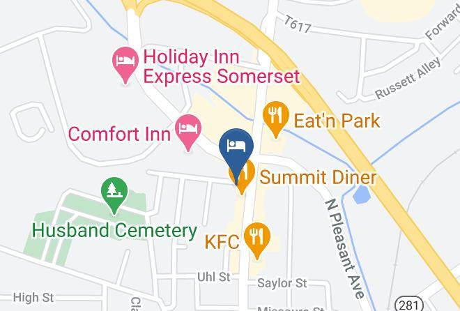 Somerset - Budget Host Inn Maps