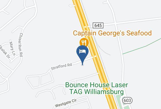 Budget Host Inn & Suites Map