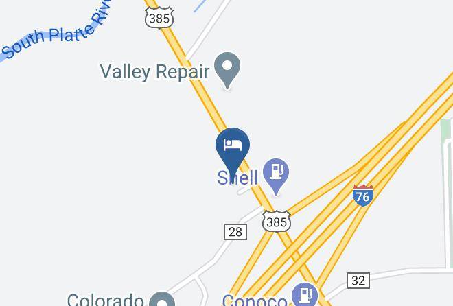 Sedgwick - Budget Host Platte Valley Inn Maps