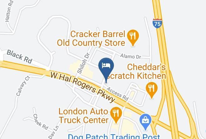 Laurel - Budget Host Westgate Inn Maps