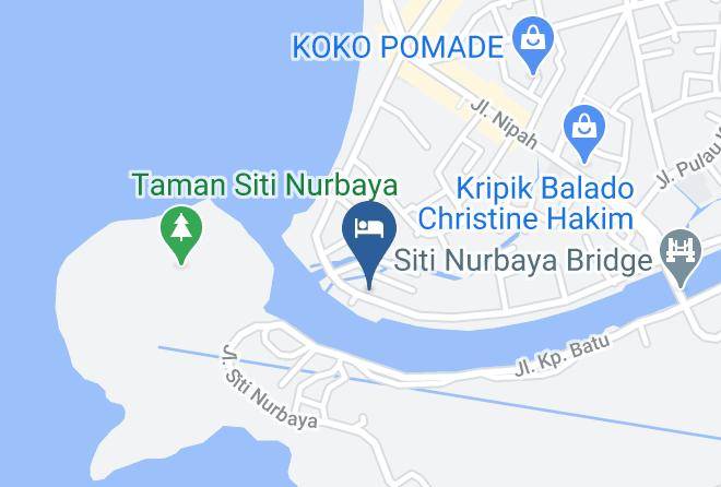 Kota Padang - Budget Hotel By The Harbour Maps