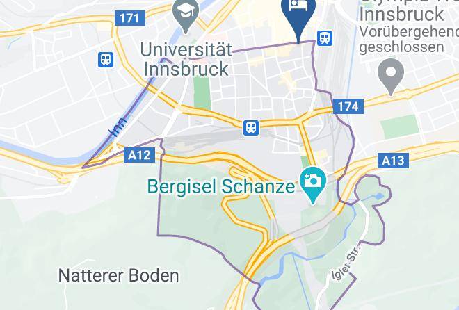 Innsbruck Stadt - Budget Hotel Pension Stoi Maps