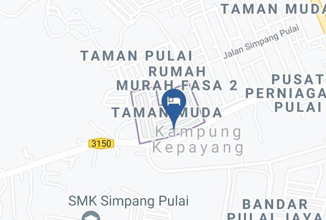 Kinta District - Budget Hotel Pulai Maps