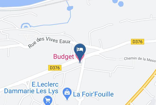 Seine Et Marne - Budget Hotel Maps