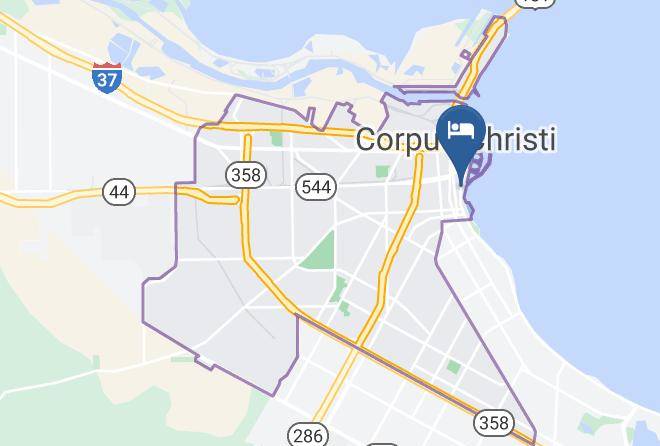 Nueces - Budget Inn And Suites Corpus Christi Texas Maps
