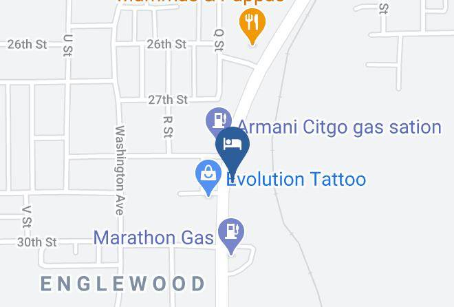 Lawrence - Budget Inn Bedford Maps