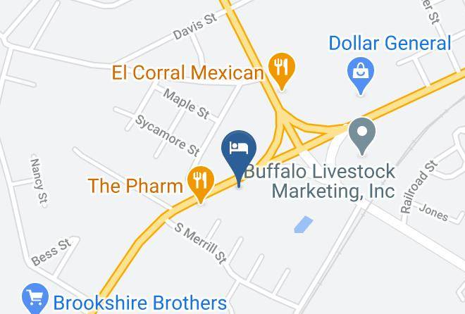 Leon - Budget Inn Buffalo Maps