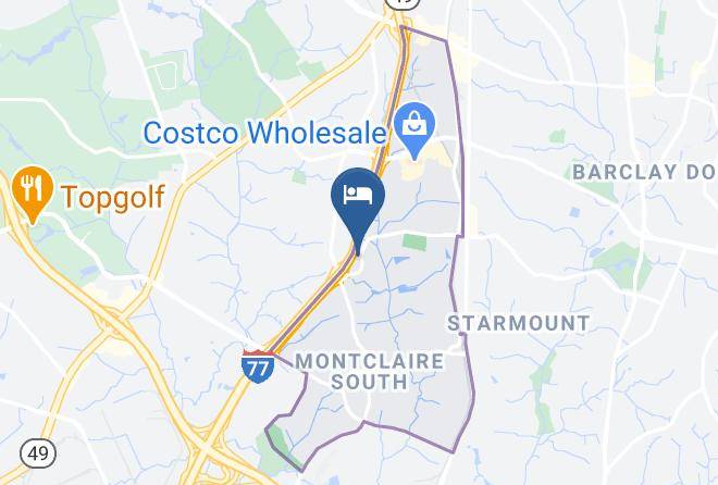 Mecklenburg - Budget Inn Charlotte Nc Maps