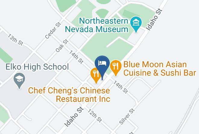 Elko - Budget Inn Maps