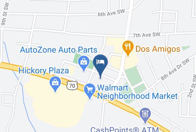 Catawba - Budget Inn Express Maps