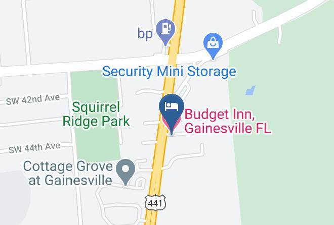 Alachua - Budget Inn Gainesville Fl Maps