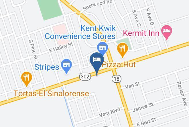 Winkler - Budget Inn Kermit Maps