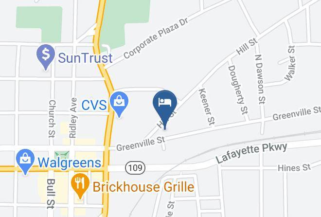 Troup - Budget Inn La Grange Maps