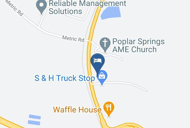 Laurens - Budget Inn Maps