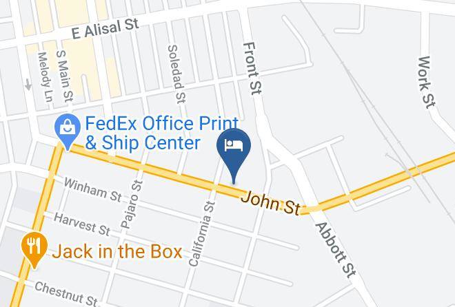 Monterey - Budget Inn Maps