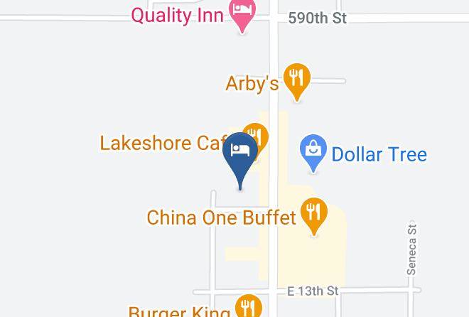 Buena Vista - Budget Inn Motel Maps