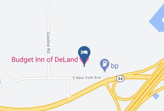 Volusia - Budget Inn Of Deland Maps