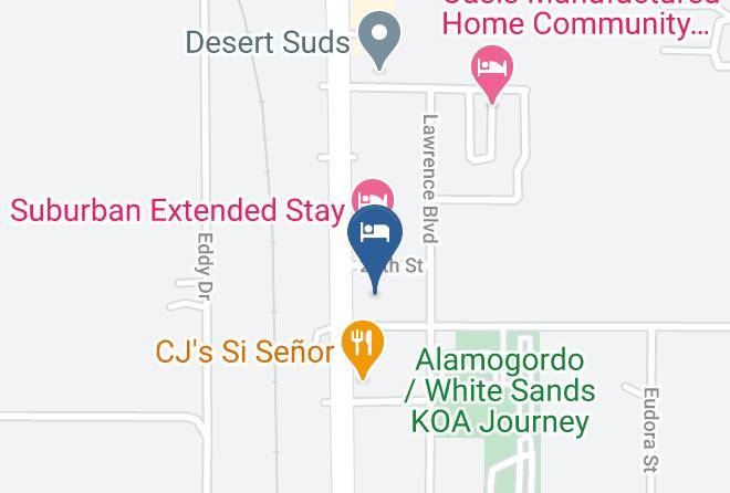 Otero - Budget Inn Maps