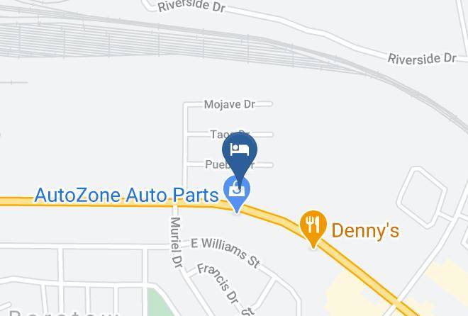 San Bernardino - Budget Inn Maps