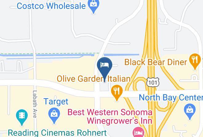 Sonoma - Budget Inn Maps