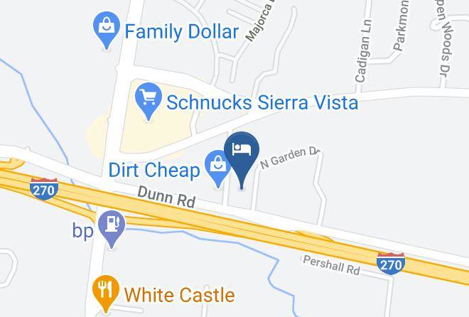 St Louis - Budget Inn St Louis Maps
