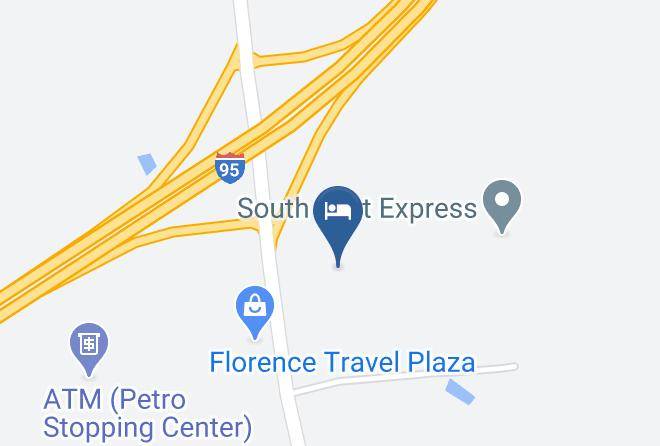 Budget Inn Timmonsville Map