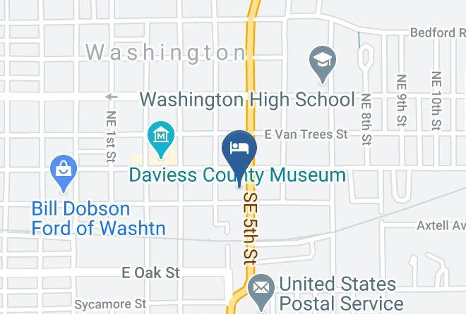 Daviess - Budget Inn Washington Maps