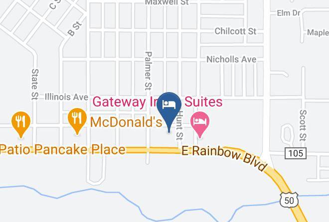 Chaffee - Budget Lodge Maps