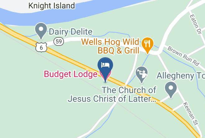 Warren - Budget Lodge Maps