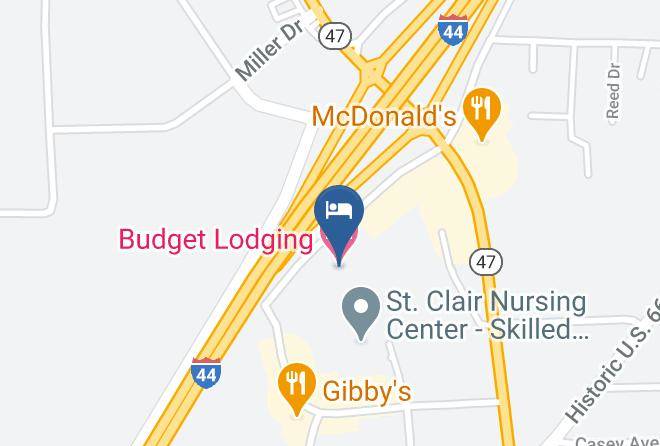 Franklin - Budget Lodging Maps