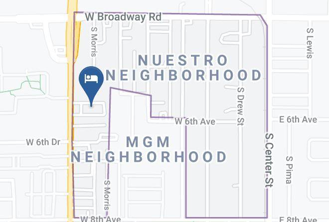 Maricopa - Budget Suites Motel Maps