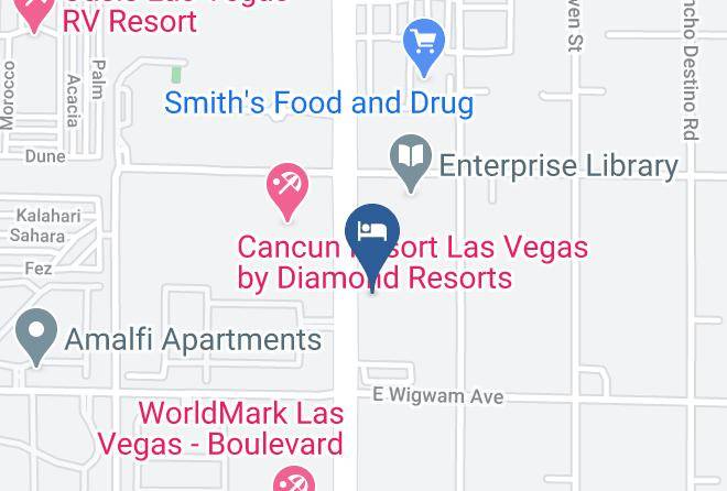 Clark - Las Vegas Strip Budget Suites Maps
