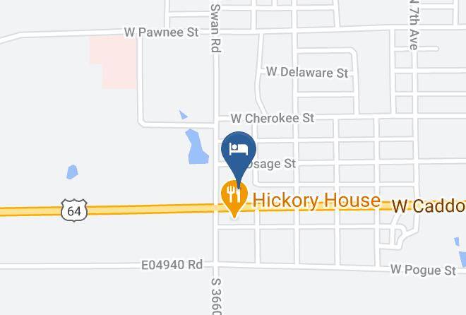Pawnee - Budget Zzzz Motel Maps