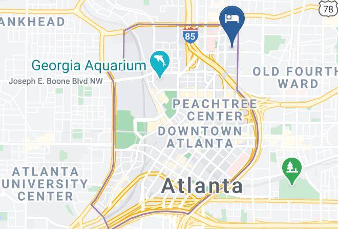 Fulton - Budgetel Inn & Suites Atlanta Midtown Ga Maps