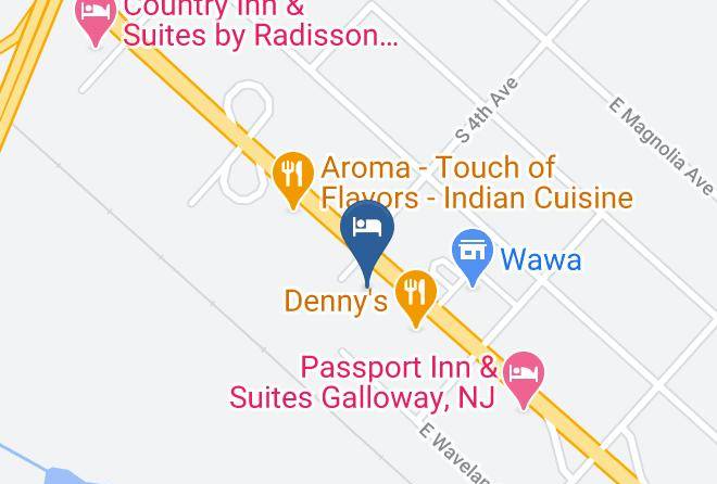 Atlantic - Budgetel Inn & Suites Maps