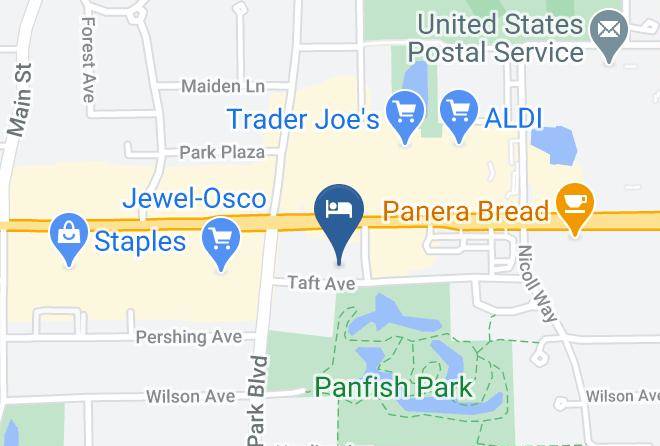 Dupage - Budgetel Inn & Suites Glen Ellyn Maps